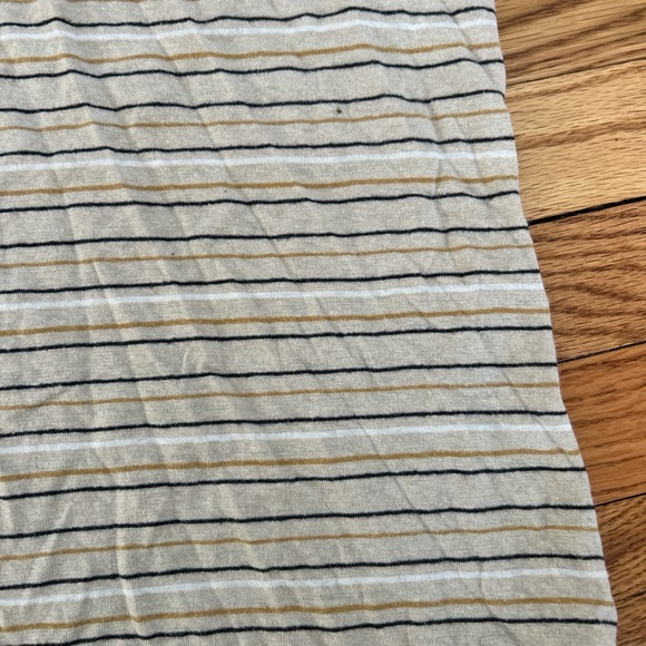 Prana Striped Tank Top in Gray and Cream - Picture 2 of 4